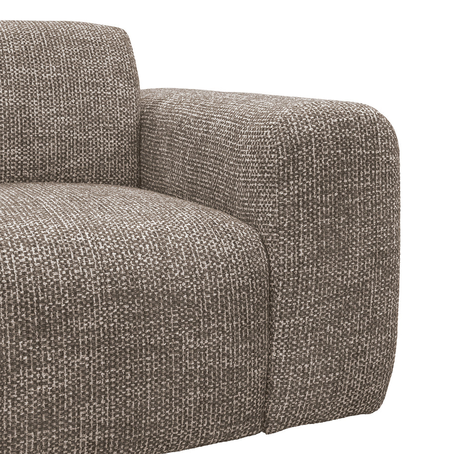 LABEL51 Hoekbanken Verona - Taupe - Geweven - Links Voorstaand