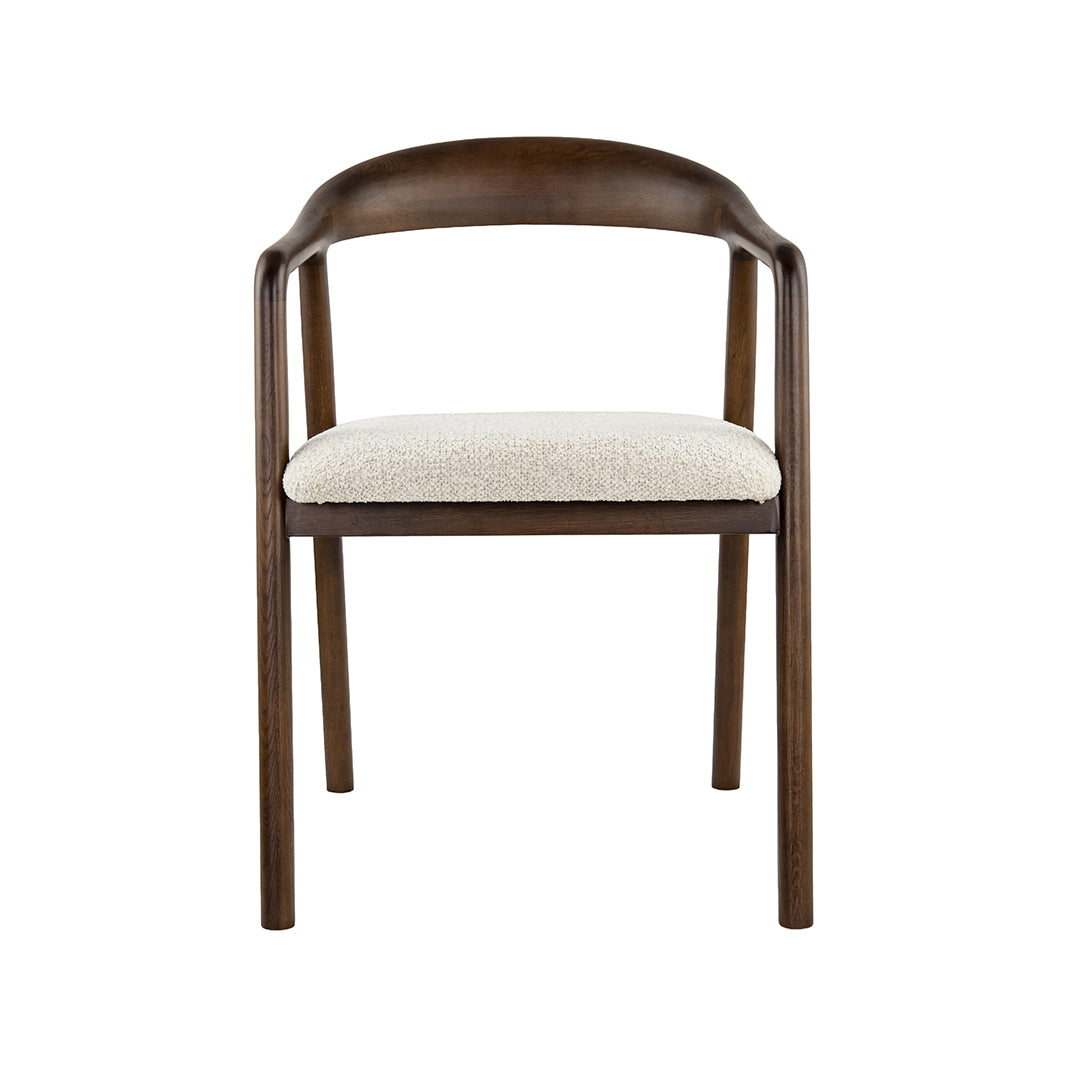 LABEL51 Eetkamerstoelen Lone - Naturel - Geweven