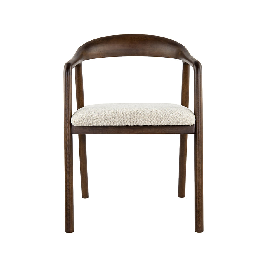 LABEL51 Eetkamerstoelen Lone - Naturel - Geweven