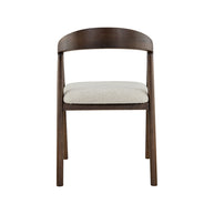 LABEL51 Eetkamerstoelen Lone - Naturel - Geweven