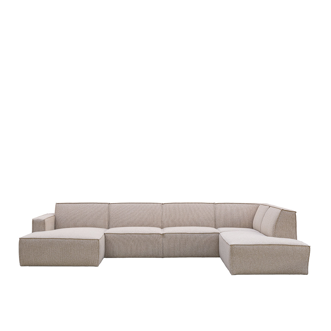 LABEL51 Banken Kay - Naturel - Boucle - Rechts Voorstaand