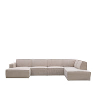 LABEL51 Banken Kay - Naturel - Boucle - Rechts Voorstaand