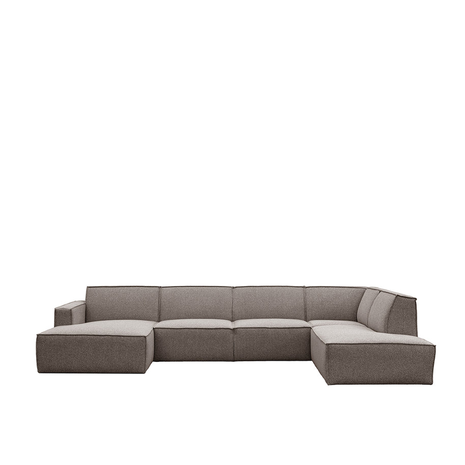 LABEL51 Banken Kay - Mushroom - Boucle - Rechts Voorstaand