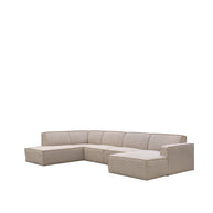LABEL51 Banken Kay - Naturel - Boucle - Links Voorstaand