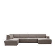 LABEL51 Banken Kay - Mushroom - Boucle - Links Voorstaand