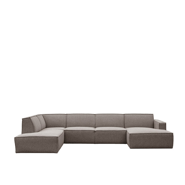 LABEL51 Banken Kay - Mushroom - Boucle - Links Voorstaand