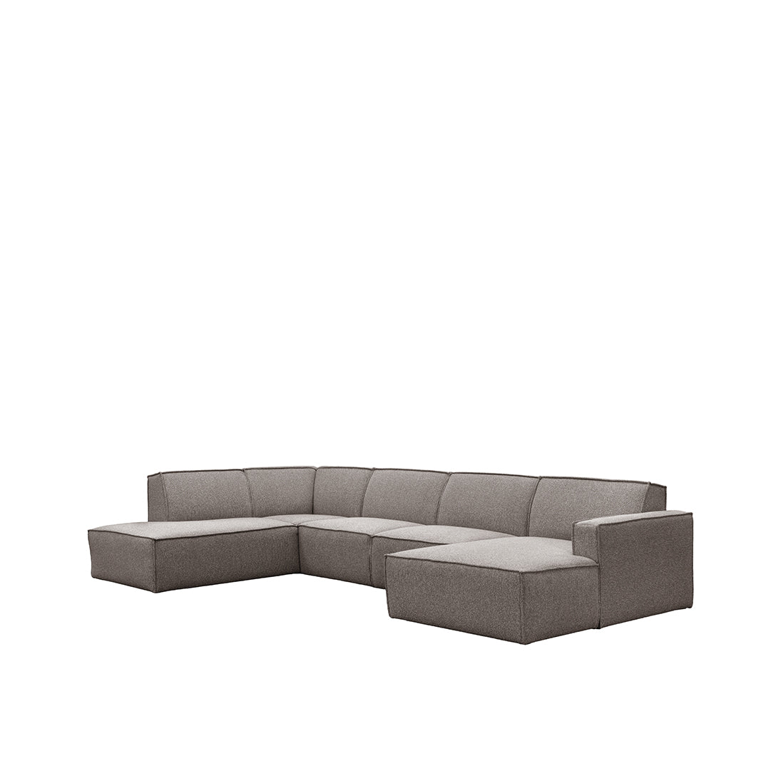 LABEL51 Banken Kay - Mushroom - Boucle - Links Voorstaand