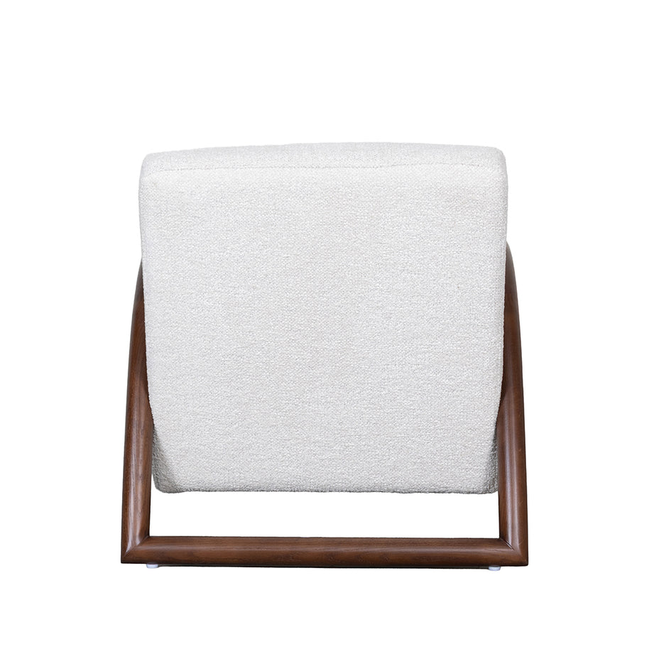 LABEL51 Fauteuils Viggo - Naturel - Geweven - Walnoot Houten Frame
