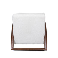 LABEL51 Fauteuils Viggo - Naturel - Geweven - Walnoot Houten Frame