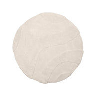 LABEL51 Vloerkleden Rima - Ivoor - Synthetisch - 200x200 cm - Rond