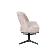 LABEL51 Eetkamerbanken Port Grimaud - Naturel - Chenille 150x61x88 cm
