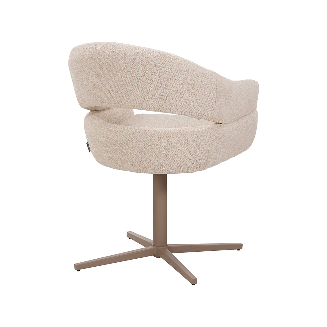 LABEL51 Eetkamerstoelen Donna - Naturel - Geweven - One Size