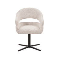 LABEL51 Eetkamerstoelen Donna - Champagne - Geweven - One Size