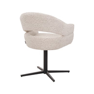 LABEL51 Eetkamerstoelen Donna - Champagne - Geweven - One Size
