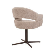LABEL51 Eetkamerstoelen Donna - Beige - Geweven - One Size