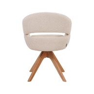 LABEL51 Eetkamerstoelen Sofia - Naturel - Geweven - One Size