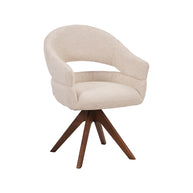 LABEL51 Eetkamerstoelen Sofia - Naturel - Geweven - One Size
