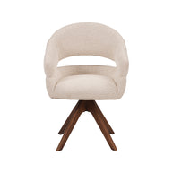 LABEL51 Eetkamerstoelen Sofia - Naturel - Geweven - One Size