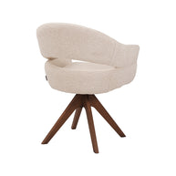 LABEL51 Eetkamerstoelen Sofia - Naturel - Geweven - One Size