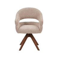 LABEL51 Eetkamerstoelen Sofia - Beige - Geweven - One Size