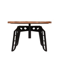 LABEL51 Salontafels Pebble - Rough - Mangohout - 80 cm - Rond