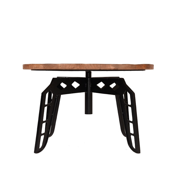 LABEL51 Salontafels Pebble - Rough - Mangohout - 80 cm - Rond