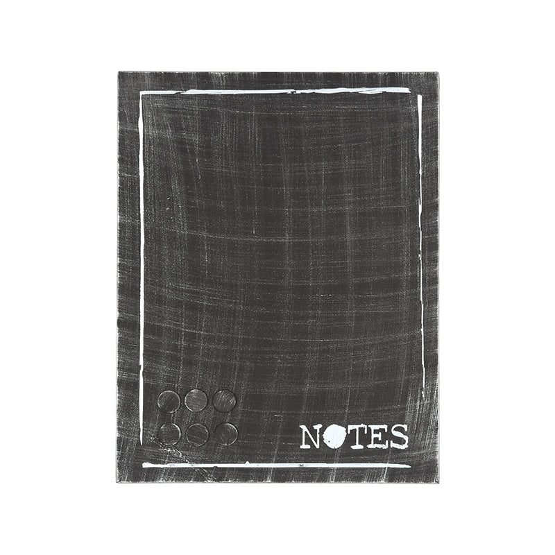 LABEL51 Wanddecoratie Memobord - Antiek Zwart - Metaal - One Size