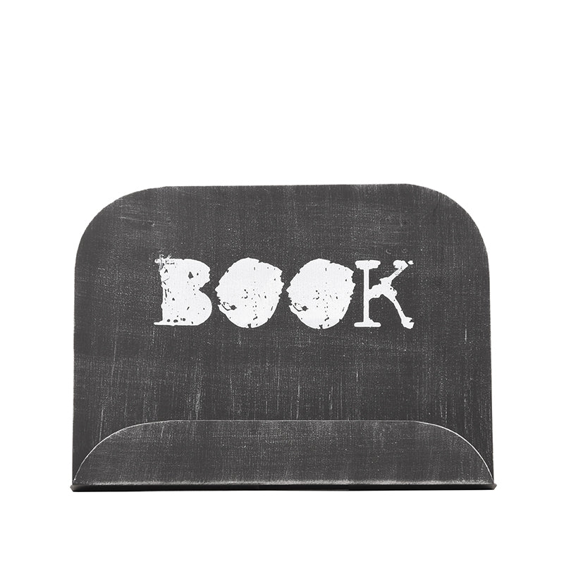 LABEL51 Keukenaccessoires Kookboekstandaard - Antiek Zwart - Metaal - One Size