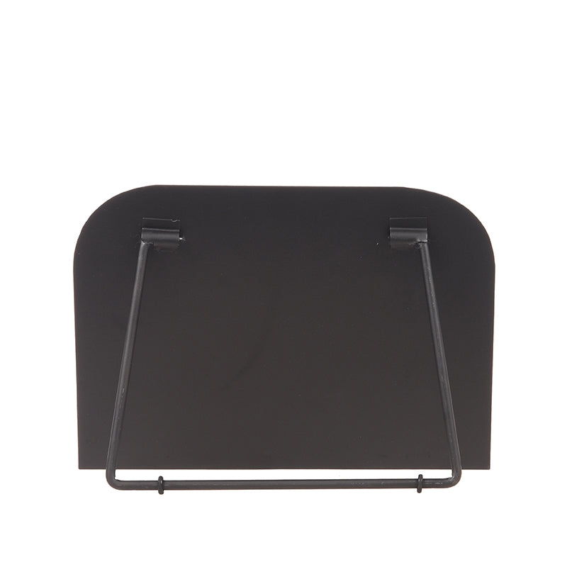 LABEL51 Keukenaccessoires Kookboekstandaard - Antiek Zwart - Metaal - One Size