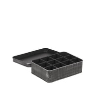 LABEL51 Keukenaccessoires Theedoos - Antiek Zwart - Metaal - One Size