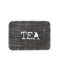 LABEL51 Keukenaccessoires Theedoos - Antiek Zwart - Metaal - One Size