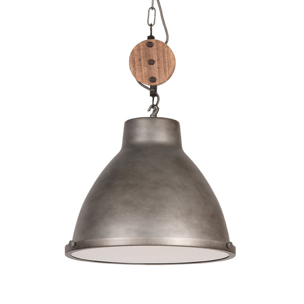 LABEL51 Hanglampen Dock - Burned Steel - Metaal
