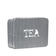 LABEL51 Keukenaccessoires Theedoos - Antiek Grijs - Metaal - One Size