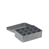 LABEL51 Keukenaccessoires Theedoos - Antiek Grijs - Metaal - One Size