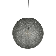 LABEL51 Hanglampen Twist - Grijs - Vlas - L