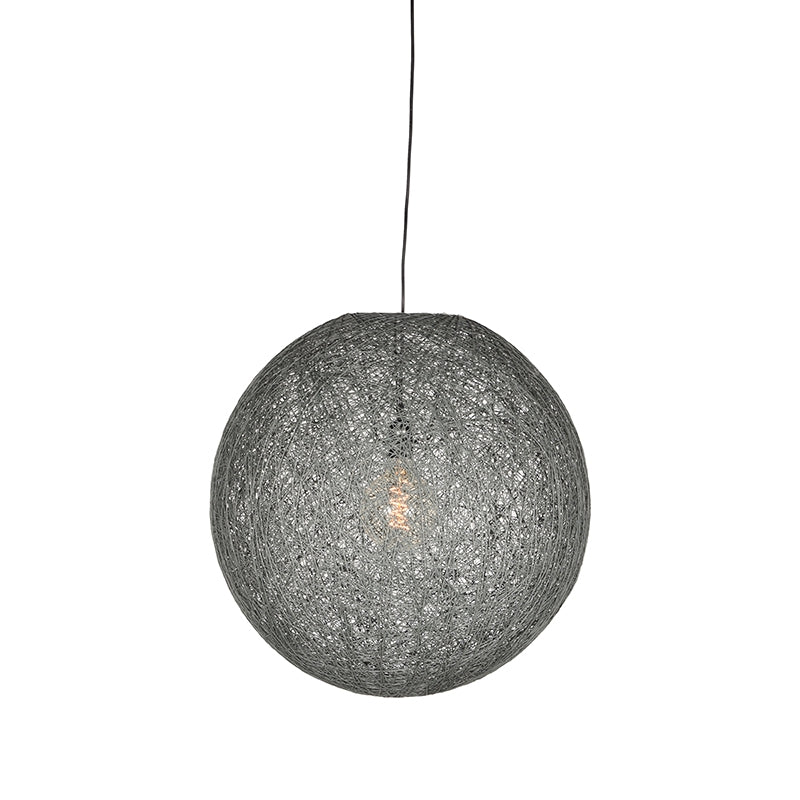 LABEL51 Hanglampen Twist - Grijs - Vlas - M