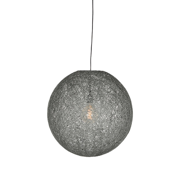 LABEL51 Hanglampen Twist - Grijs - Vlas - M