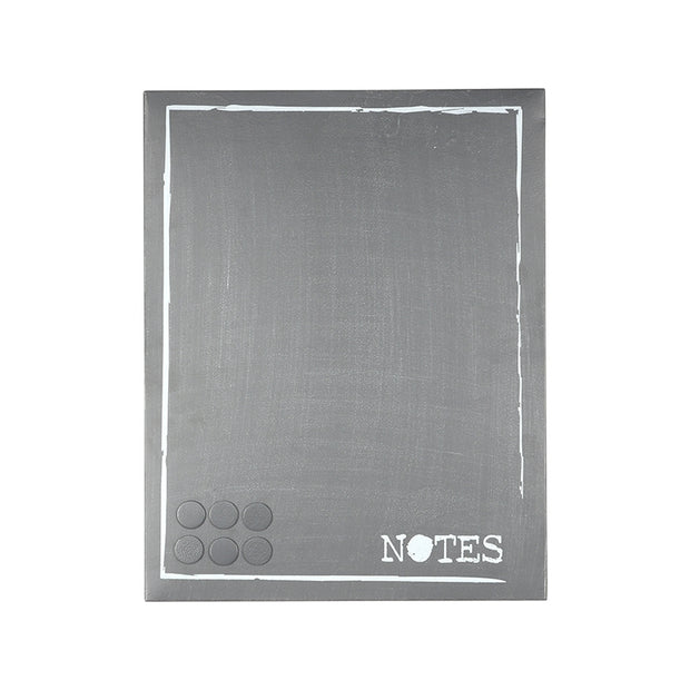 LABEL51 Wanddecoratie Memobord - Antiek Grijs - Metaal - One Size