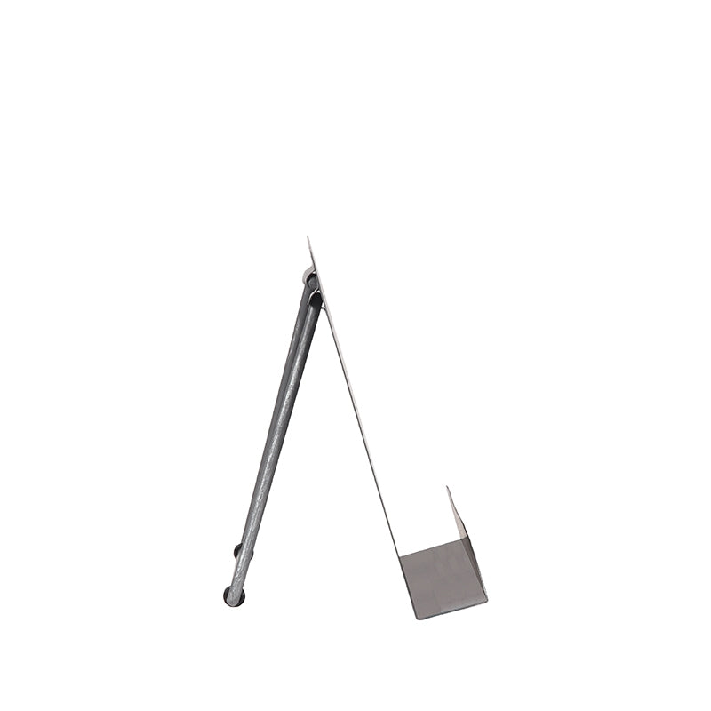LABEL51 Keukenaccessoires Kookboekstandaard - Antiek Grijs - Metaal - One Size