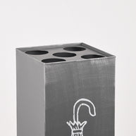 LABEL51 Woondecoratie Parapluhouder - Antiek Grijs - Metaal - One Size