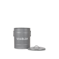 LABEL51 Opbergdozen en manden Wasmand - Antiek Grijs - Metaal - S