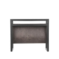 LABEL51 Woondecoratie Magazinehouder - Antraciet - Leder - One Size