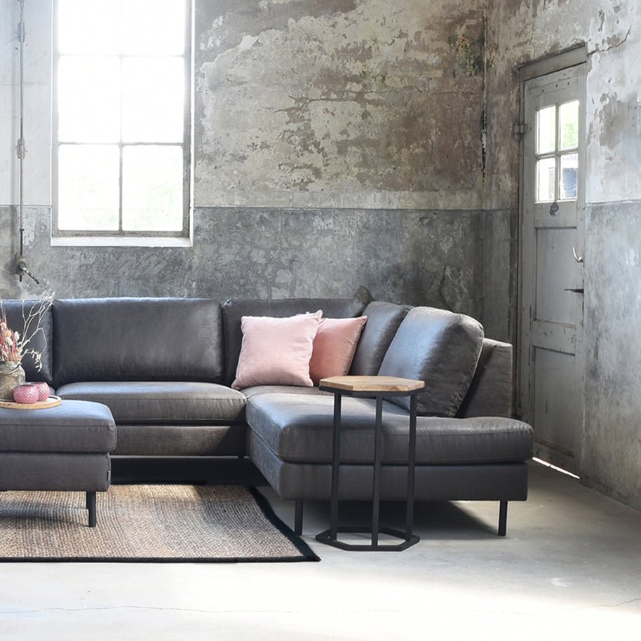 LABEL51 Bijzettafels Slide - Rough - Mangohout - One Size