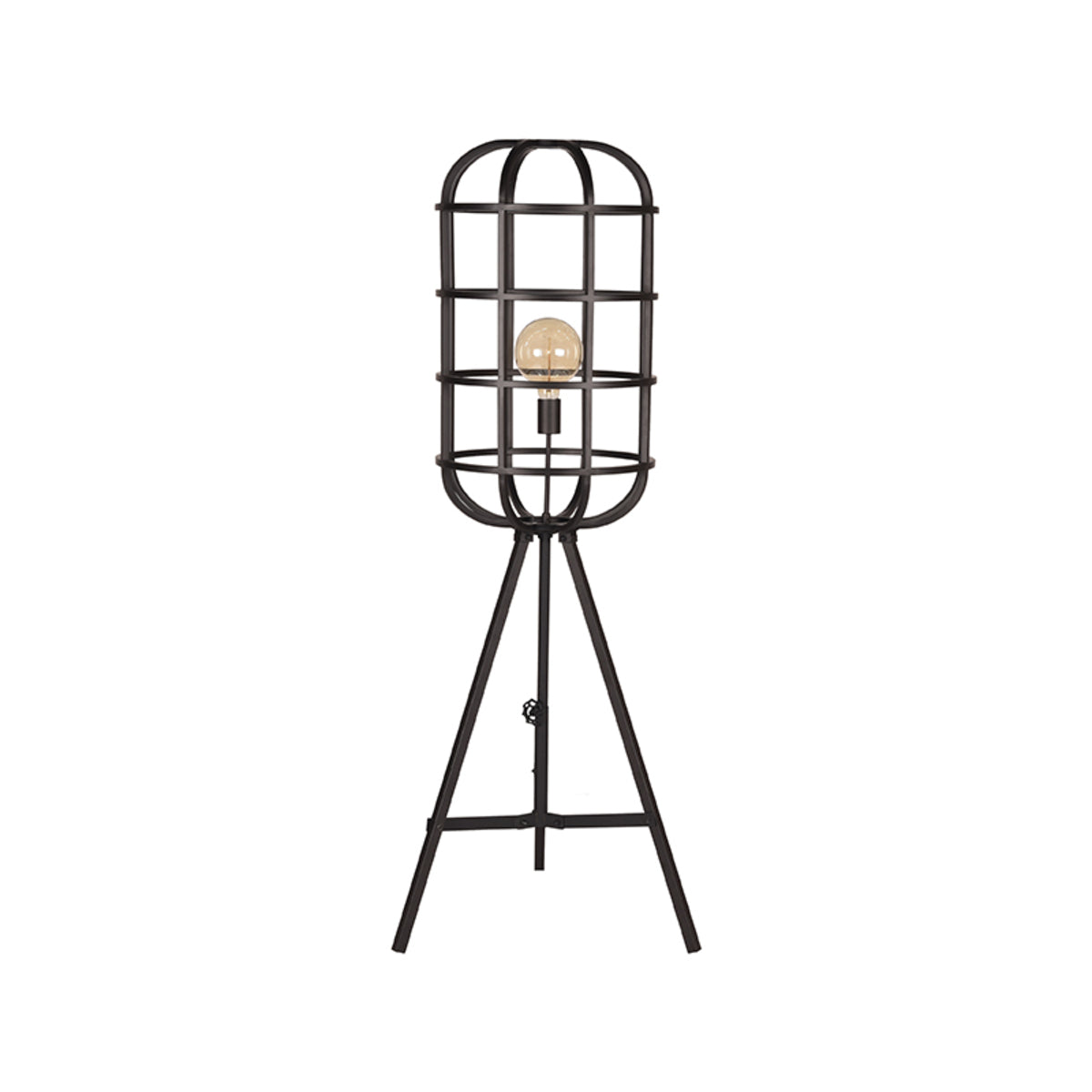 LABEL51 Vloerlampen Twine - Zwart - Metaal - SALE