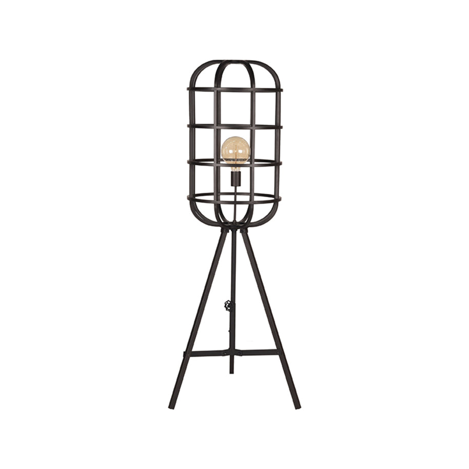 LABEL51 Vloerlampen Twine - Zwart - Metaal - SALE