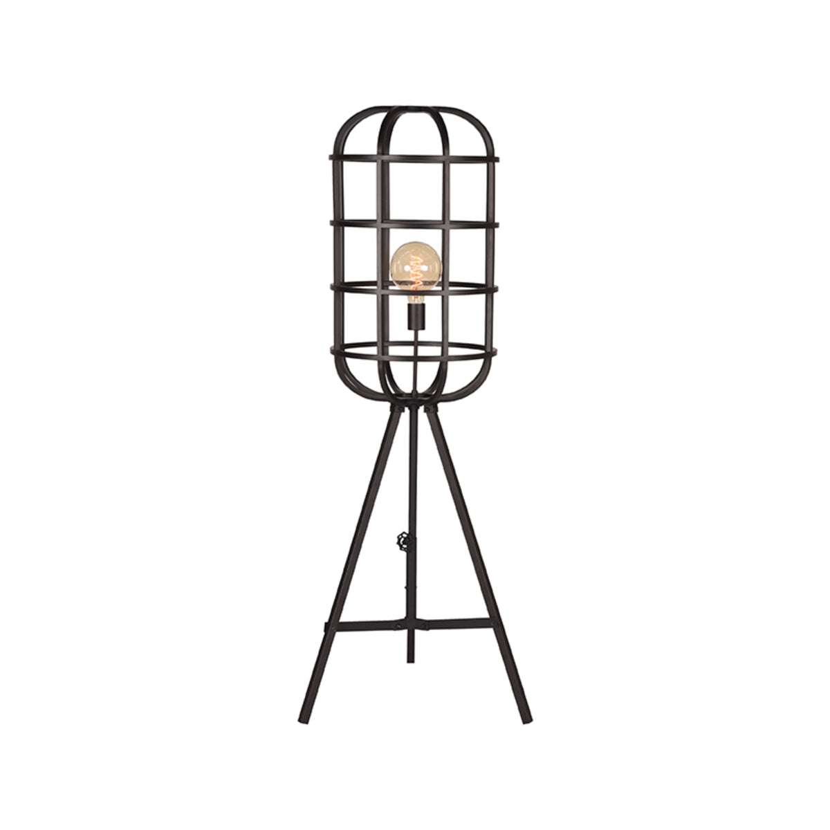 LABEL51 Vloerlampen Twine - Zwart - Metaal - SALE