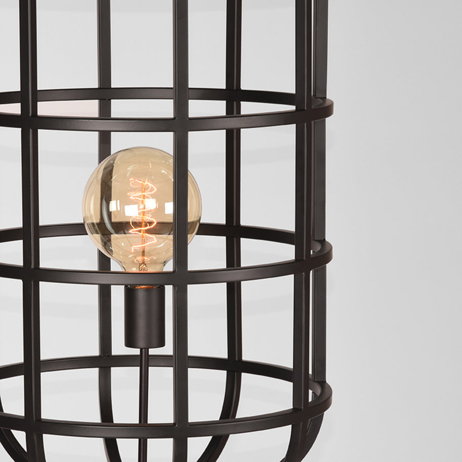 LABEL51 Vloerlampen Twine - Zwart - Metaal - SALE