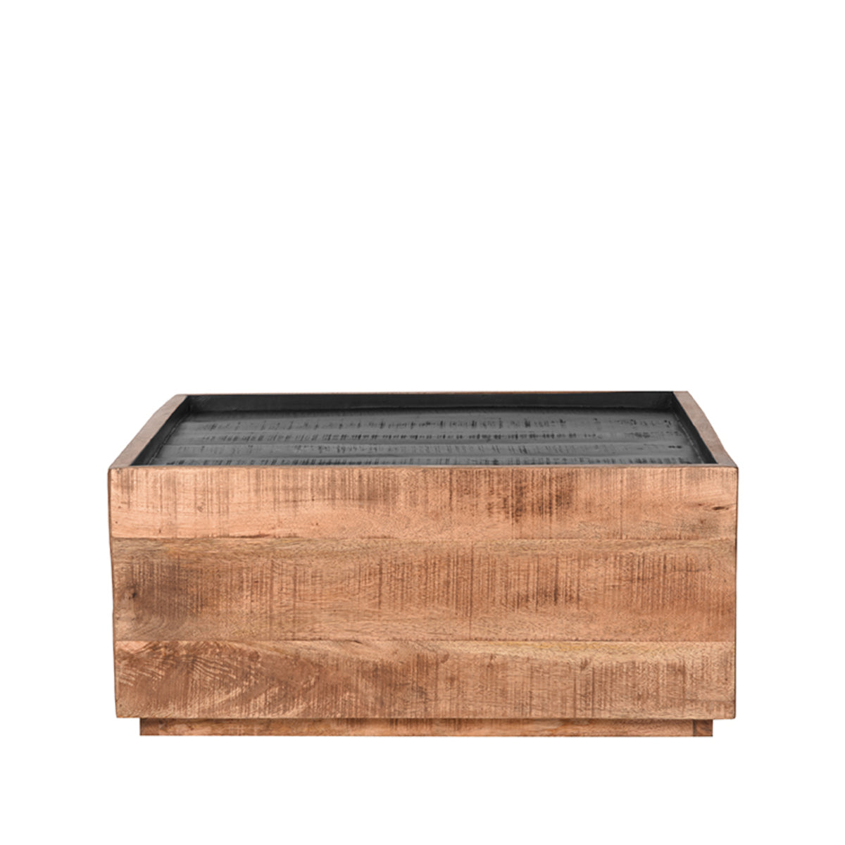 LABEL51 Salontafels Noble - Rough - Mangohout - 80x80 cm