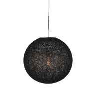 LABEL51 Hanglampen Twist - Zwart - Vlas - M