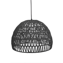 LABEL51 Hanglampen Rope - Zwart - Katoen - L